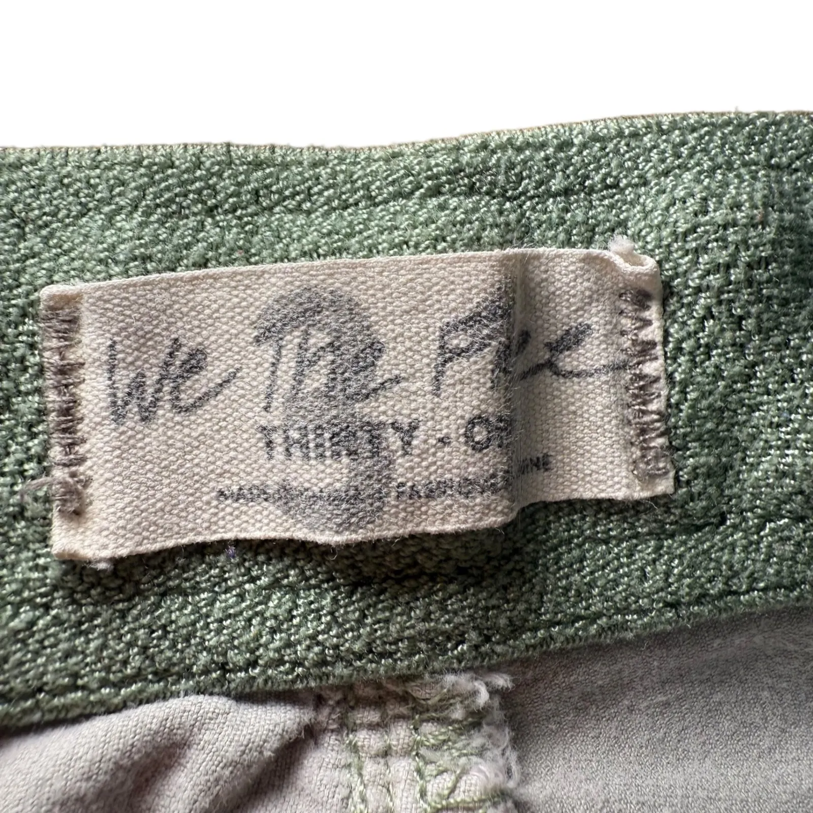 We The Free Corduroy Flare Pants 31‎ Stretch Waist Boho Casual - Image 3