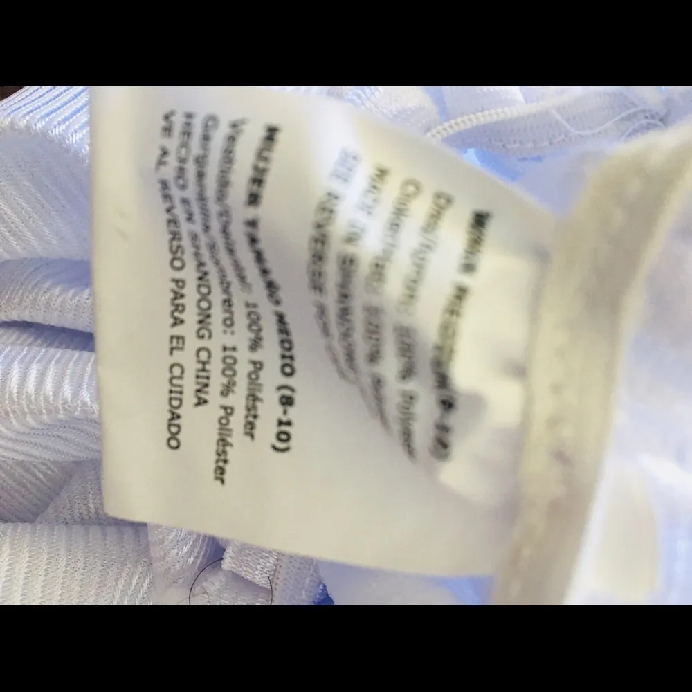 FINAL MARKDOWN Vintage ladies puffy sleeved top medium 8/10 White - Image 6