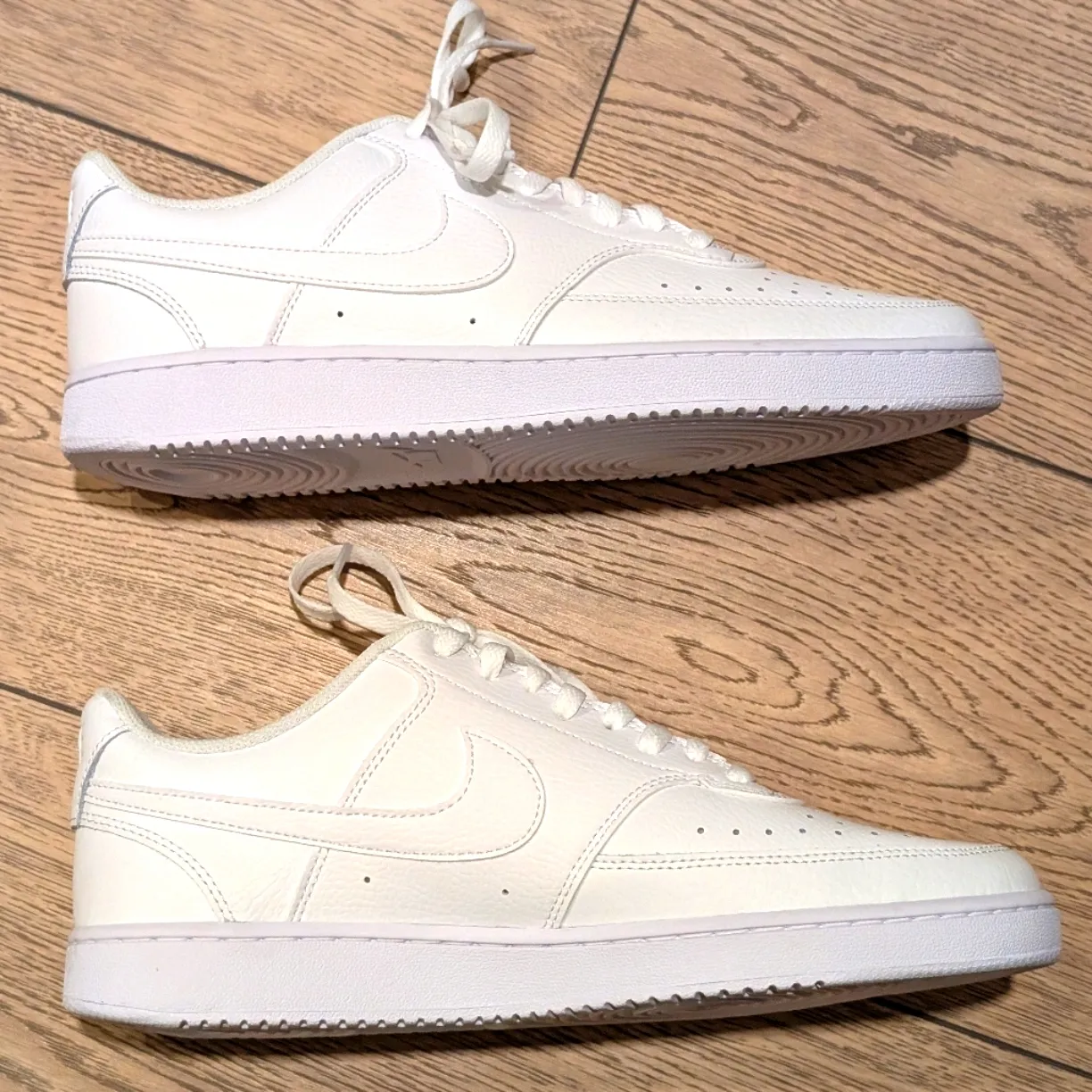 🆕 Nike Womens 11.5 Court Vision Low White Athletic Gym Shoes NEW - Image 5