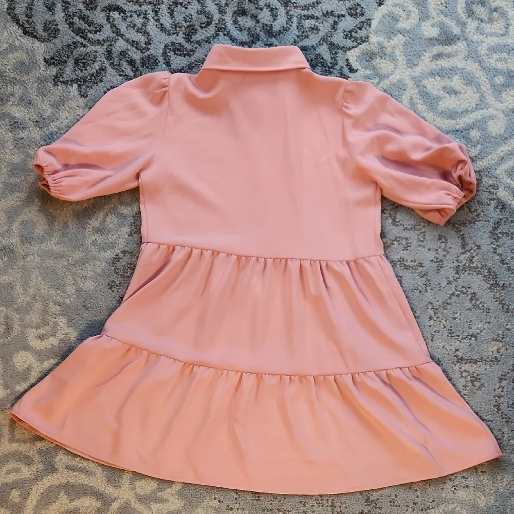 Amanda Uprichard Pierre Dress Coral Small - Image 6