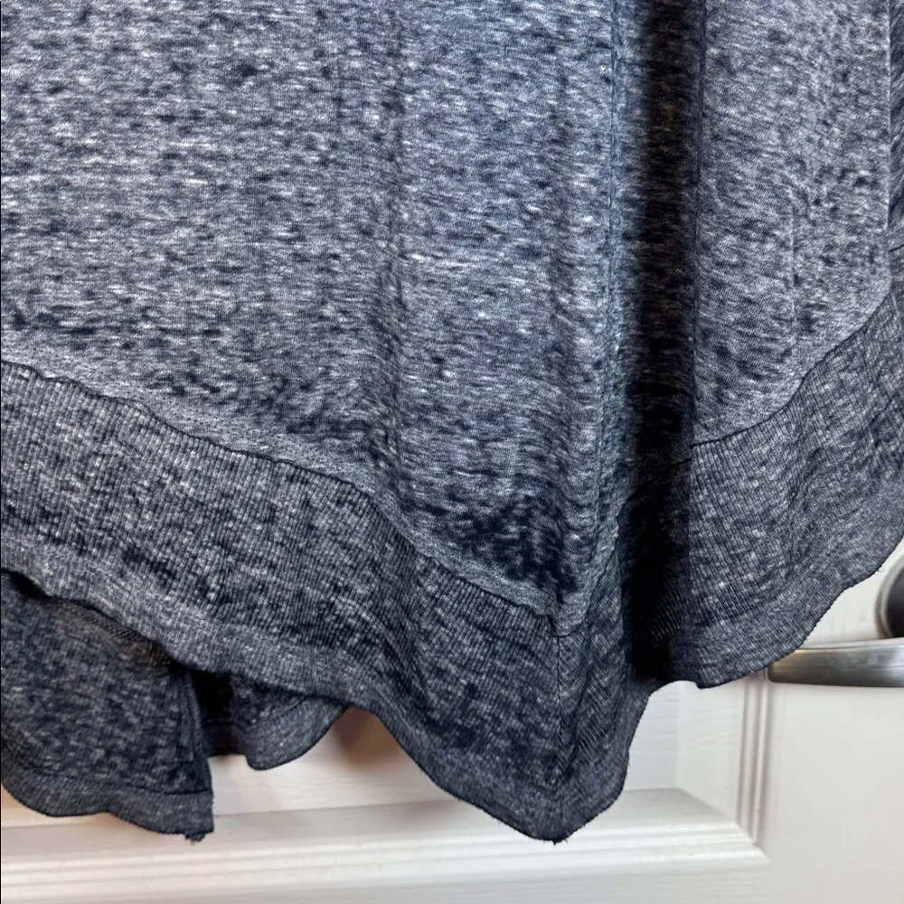 Maurices Heather Blue Open Cardigan Crisscross Back Neck Size 2/2X NWT #5813 - Image 5