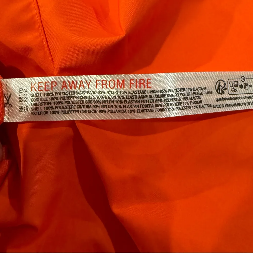 Free People Movement NWT Carpe Diem High Waisted Shorts Women’s Large Scarlet Orange - Image 9