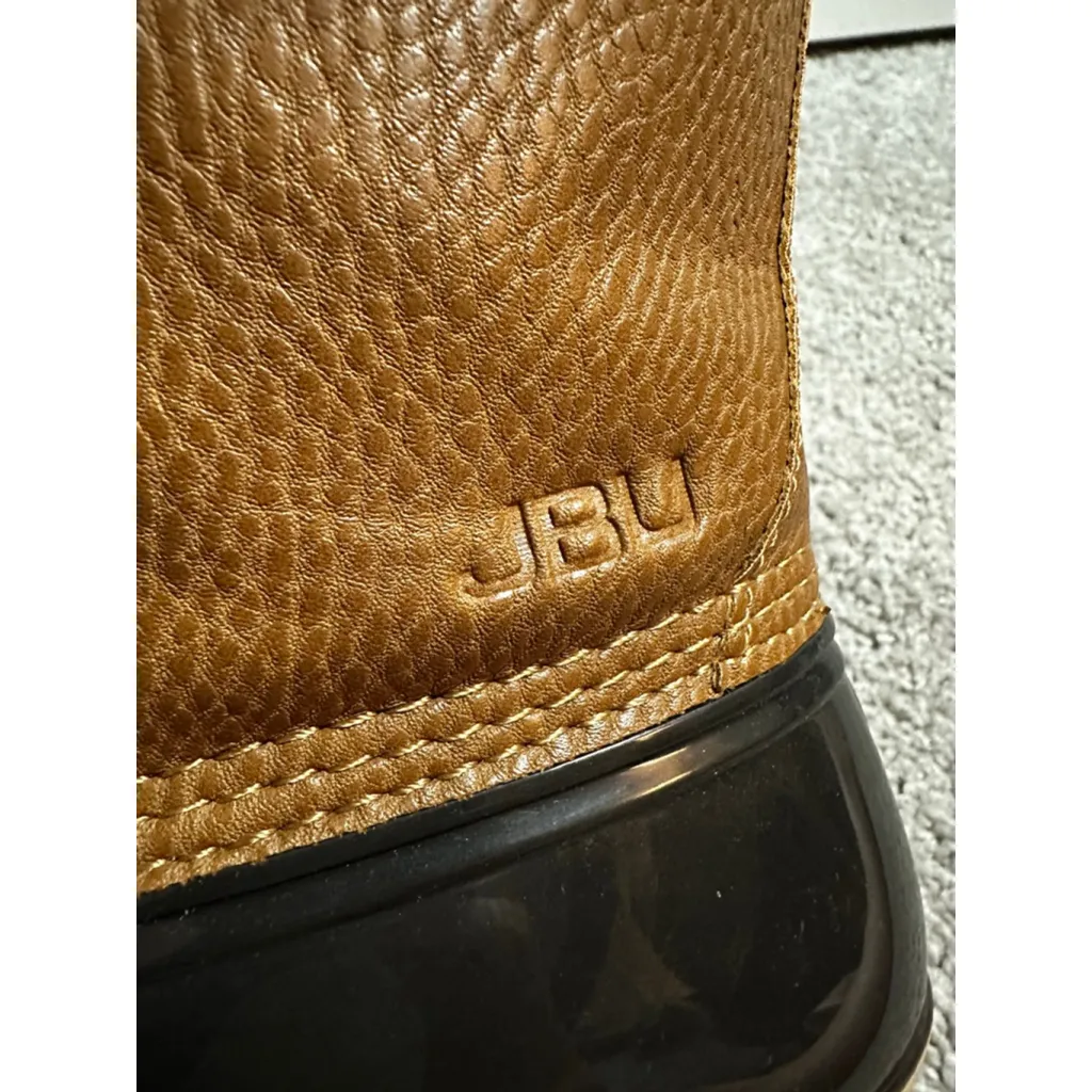 JBU Brown & Black Waterproof Winter & Rain Boots Size 6 - Image 4