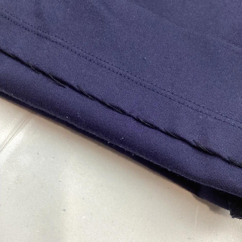 Betabrand Dress Pant Yoga Pants Straight Leg Navy Blue Large - Image 9