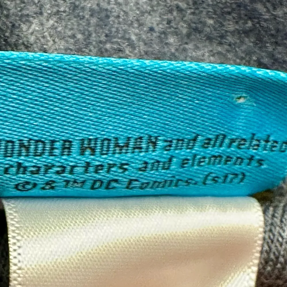 Wonder Woman Gray Cropped Hoodie Sweatshirt DC Comics Back To School Girl Power Size 3X - Image 8