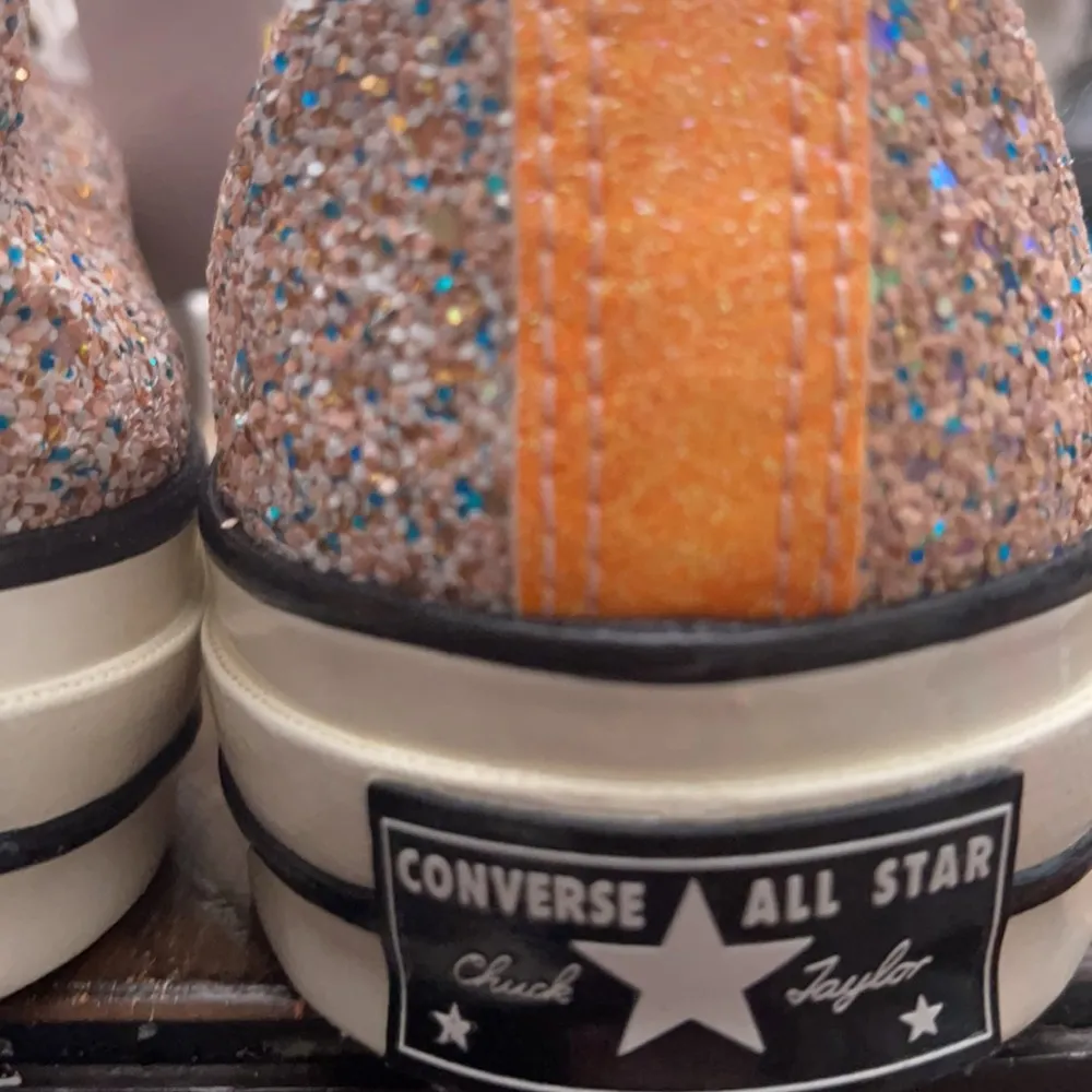 Converse  X J.W. Anderson Glitter Hightop Shoes - Image 14