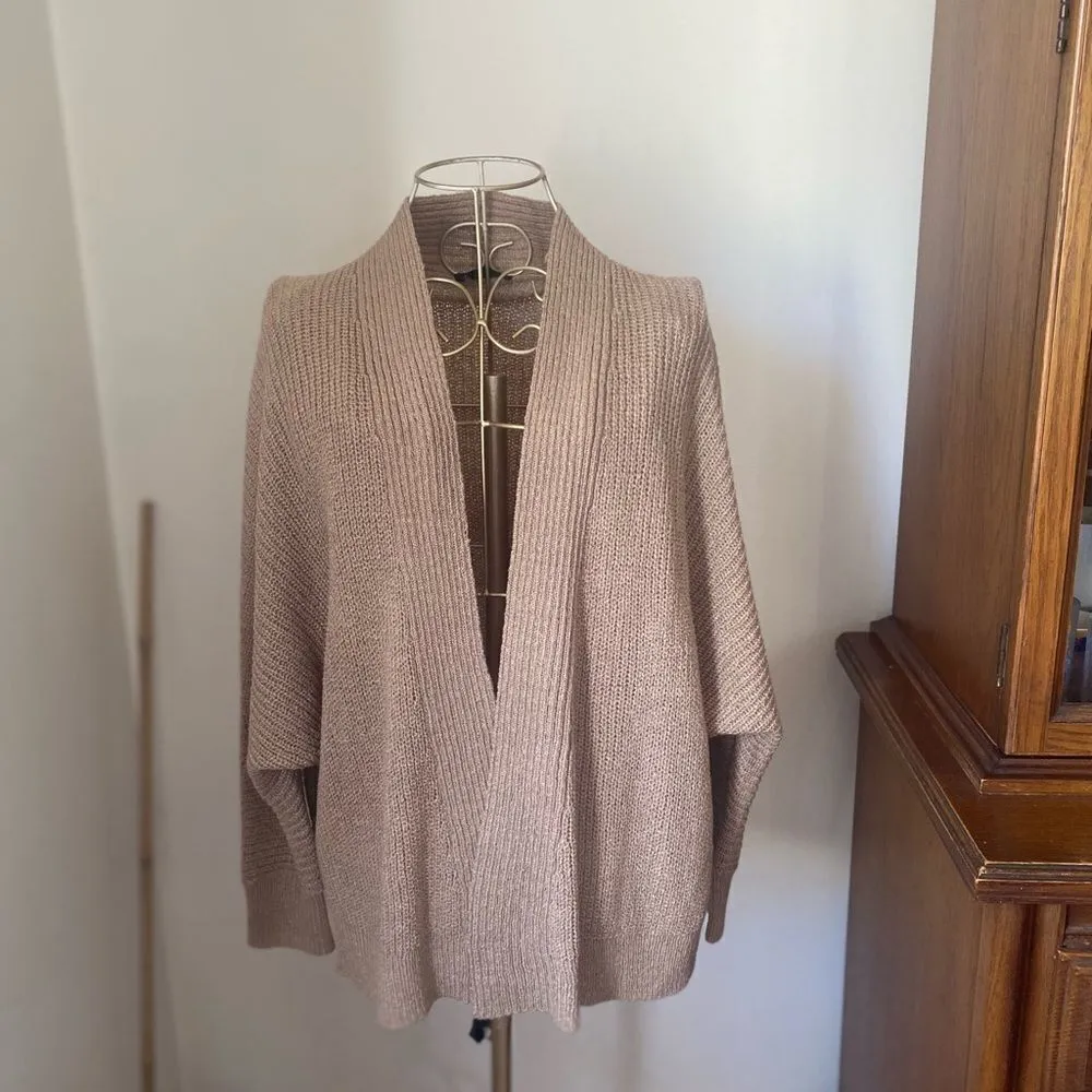Doe & Rae mauve open cardigan - Image 4