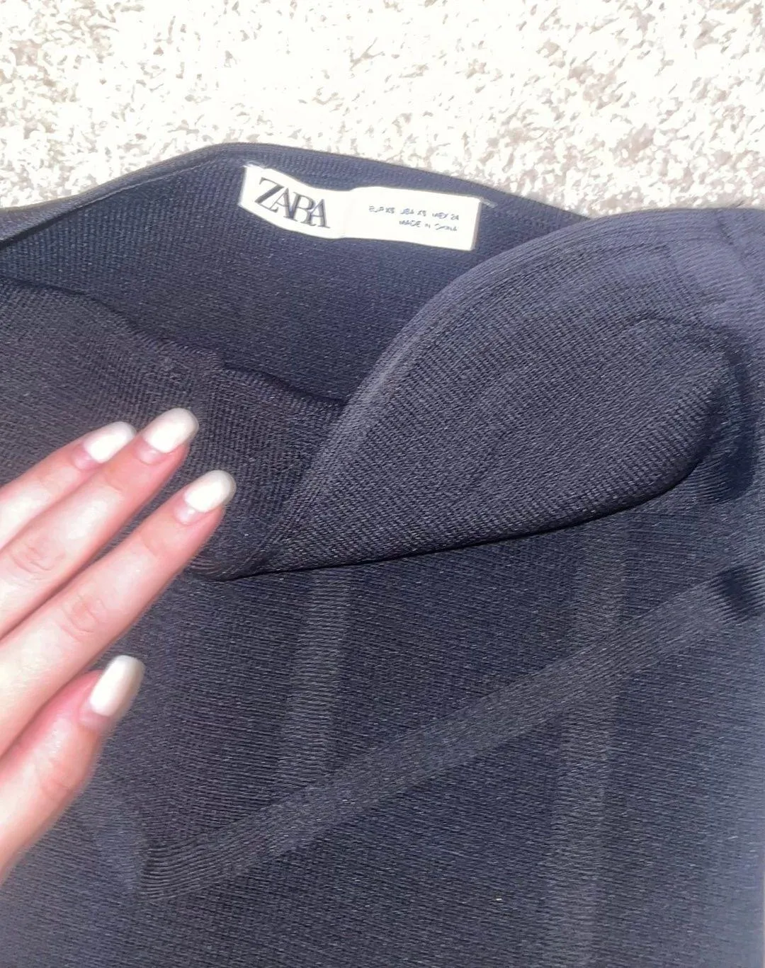 Strapless Black Top - Image 4