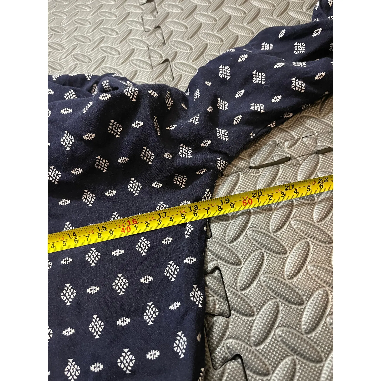 Free People Jump‎ On It Jumpsuit Navy Blue 100% Rayon Long Sleeve Size XS - Image 8