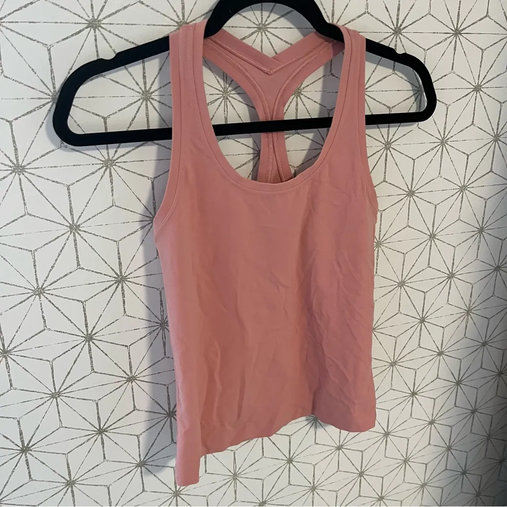 Lululemon Cool Racerback Tank Nulu Peach - Image 2