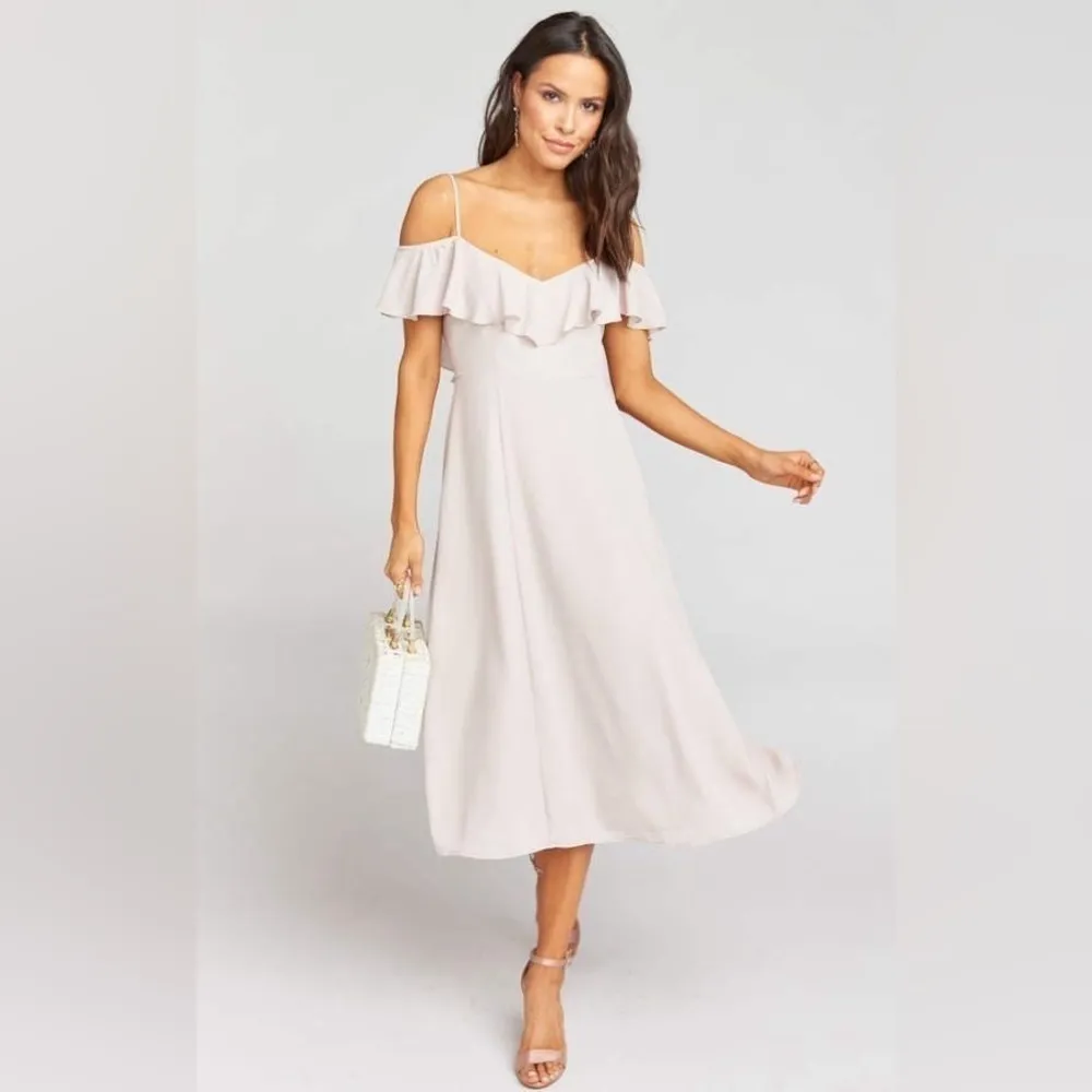 SHOW ME YOUR MUMU Camila Dress In Show Me The Ring Crisp - Image 3