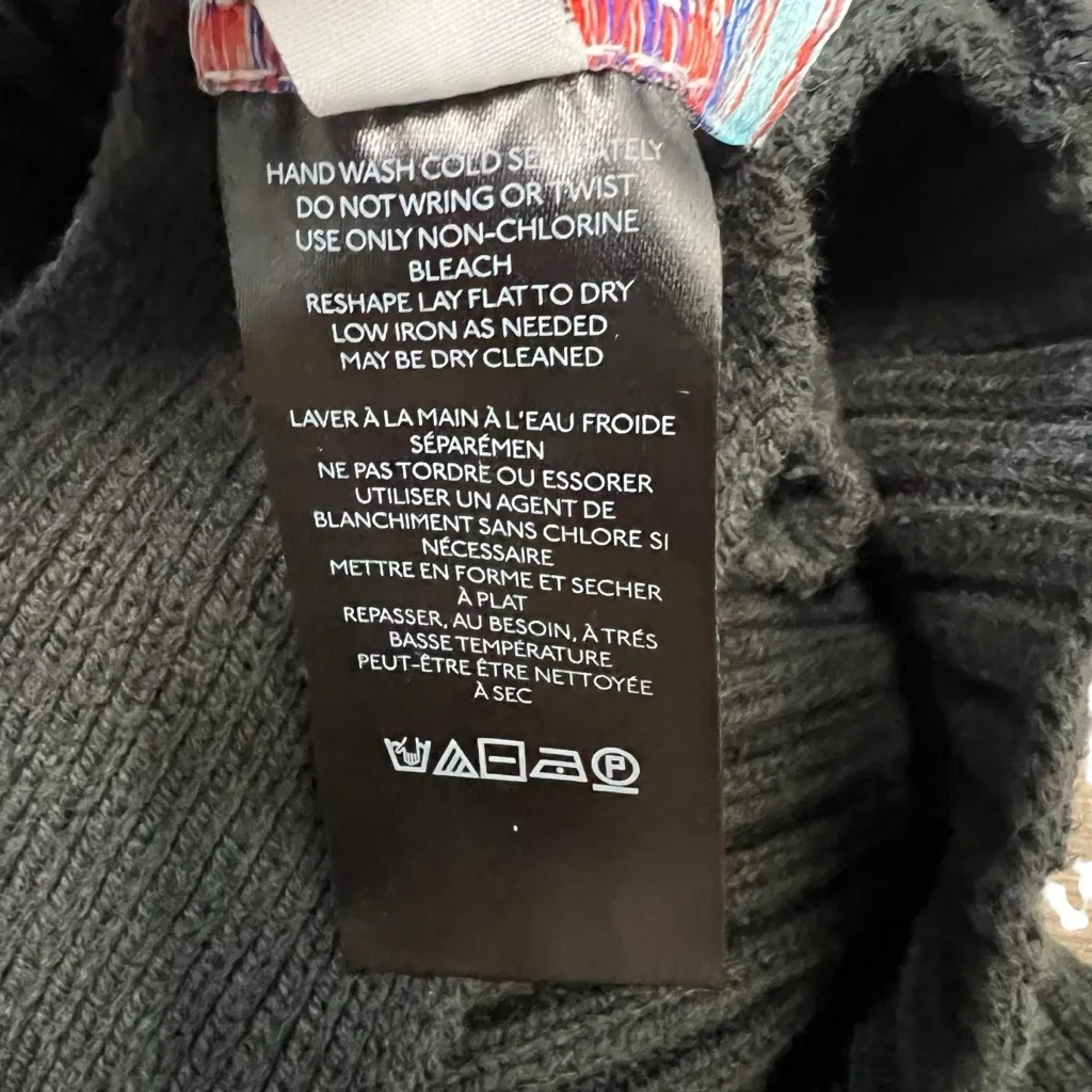 Urban Outfitters UO Black Millie Knit Cropped Sweater Turtleneck Sz Medium NWOT - Image 5