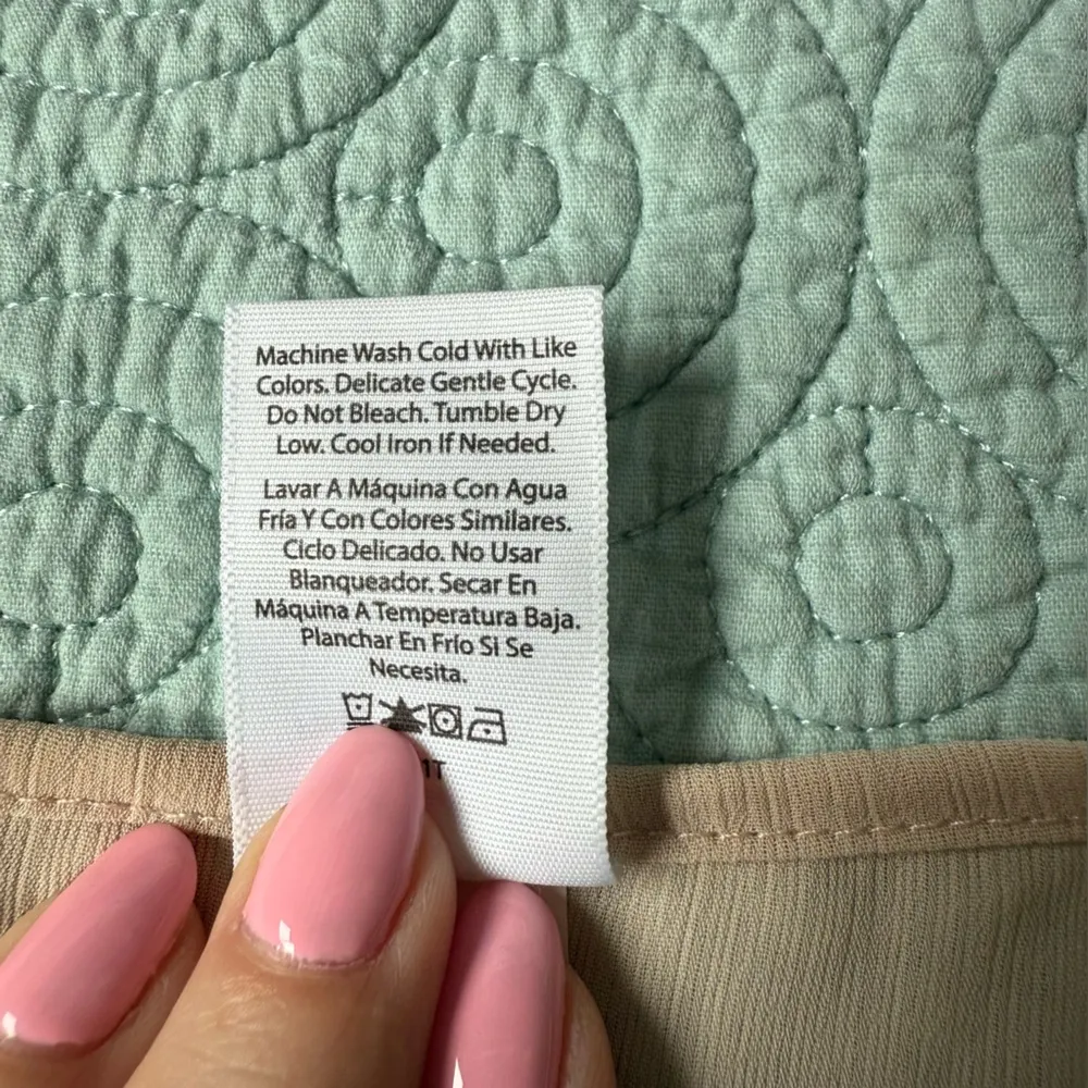 New Beige Kimono or swimsuit cover up‎ size L/XL Tan - Image 7