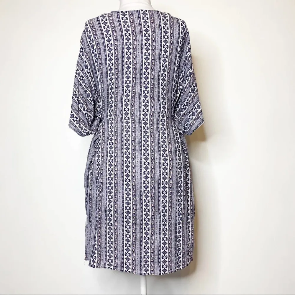 Somedays Lovin' Riviera Blue Print Kaftan Cover-Up - Image 8