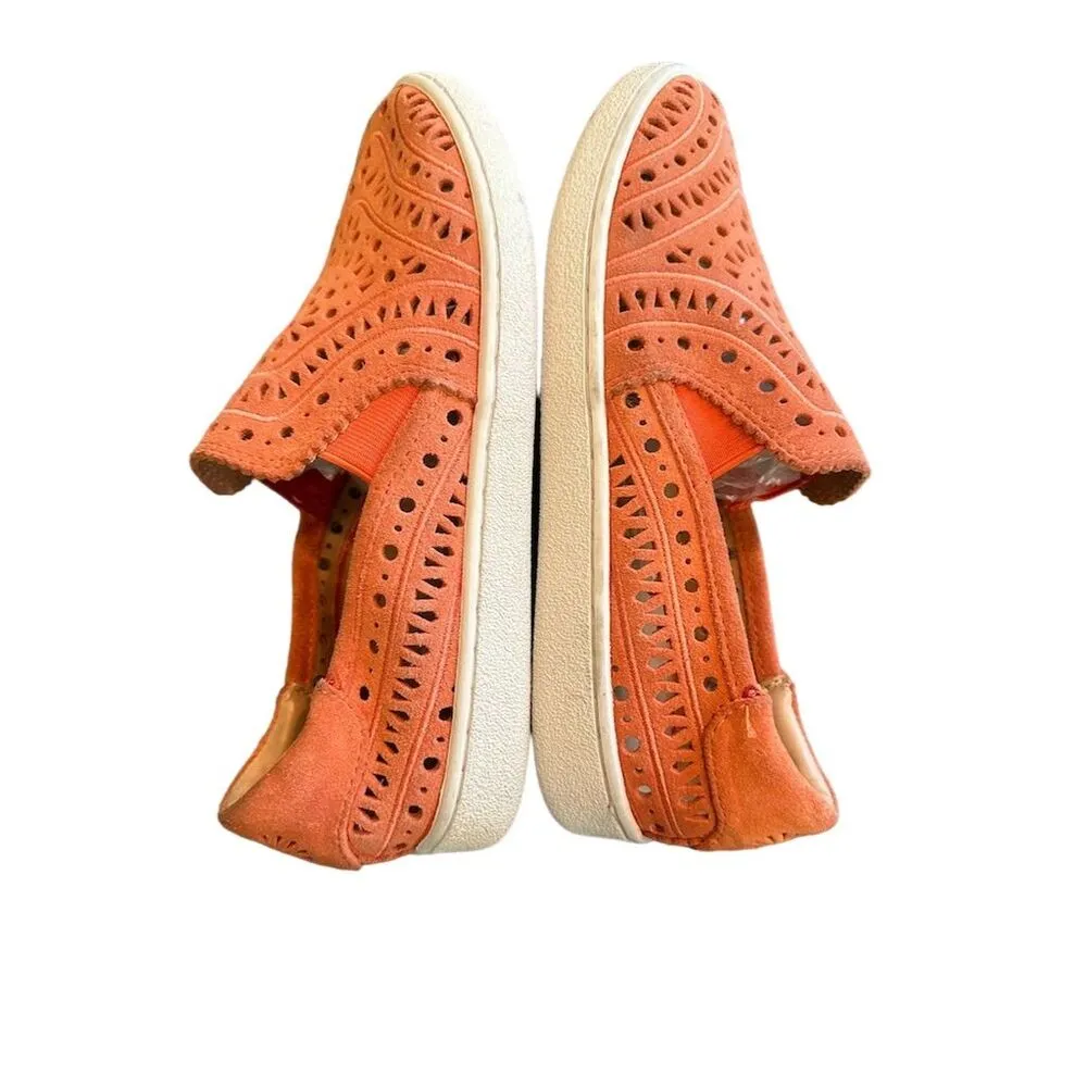 UGG Women's Orange Slip-On Shoes Size 6.5 Casual Flats Breathable NWOT - Image 4
