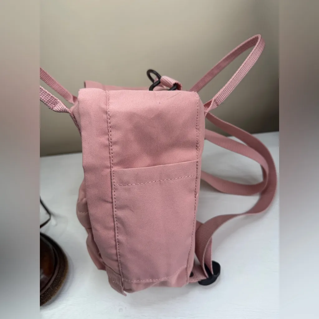 Fjallraven Kanken Mini Pink Backpack - Image 9