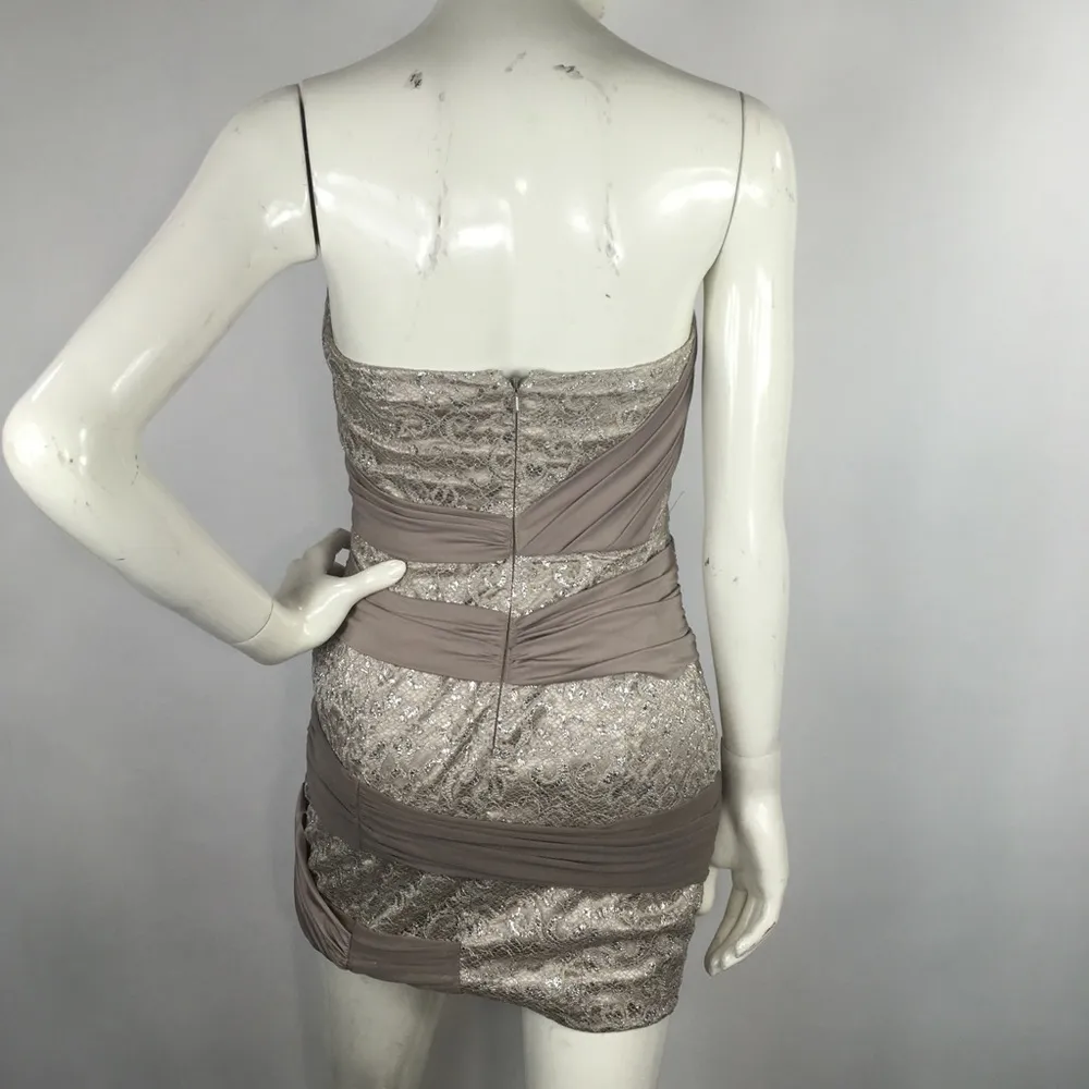 Bebe Strapless Bodycon Dress - Image 19