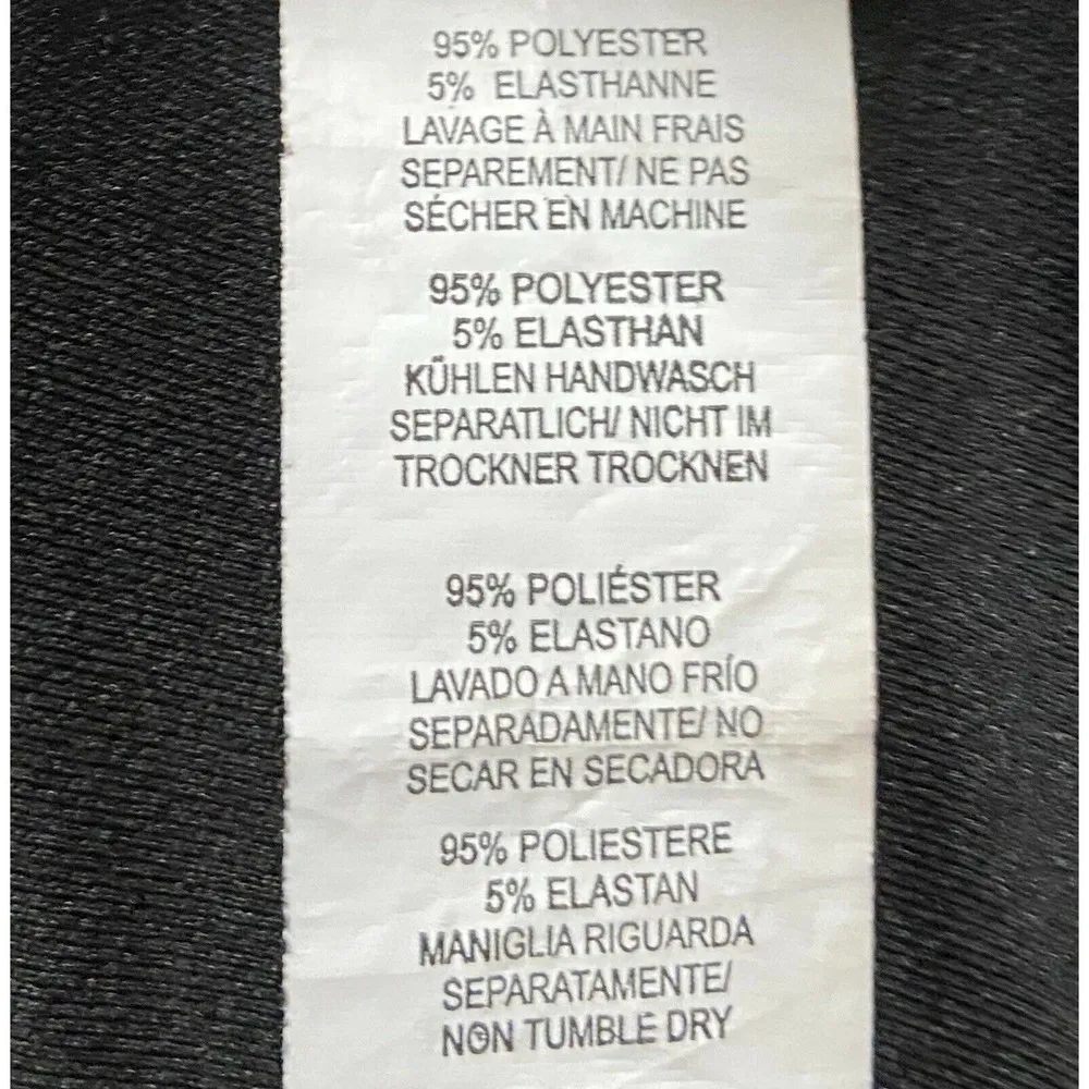 PLT Black Lace Up Bardot Dress- SZ 14 - Image 8