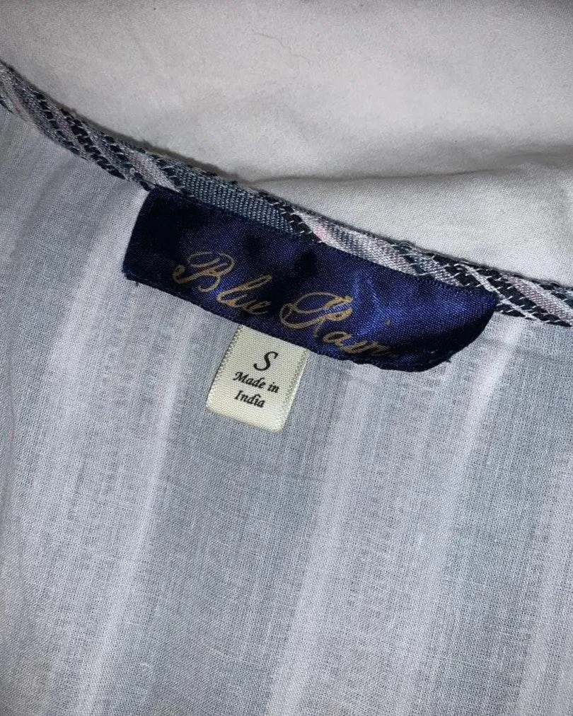 Blue Striped Dress - Image 3