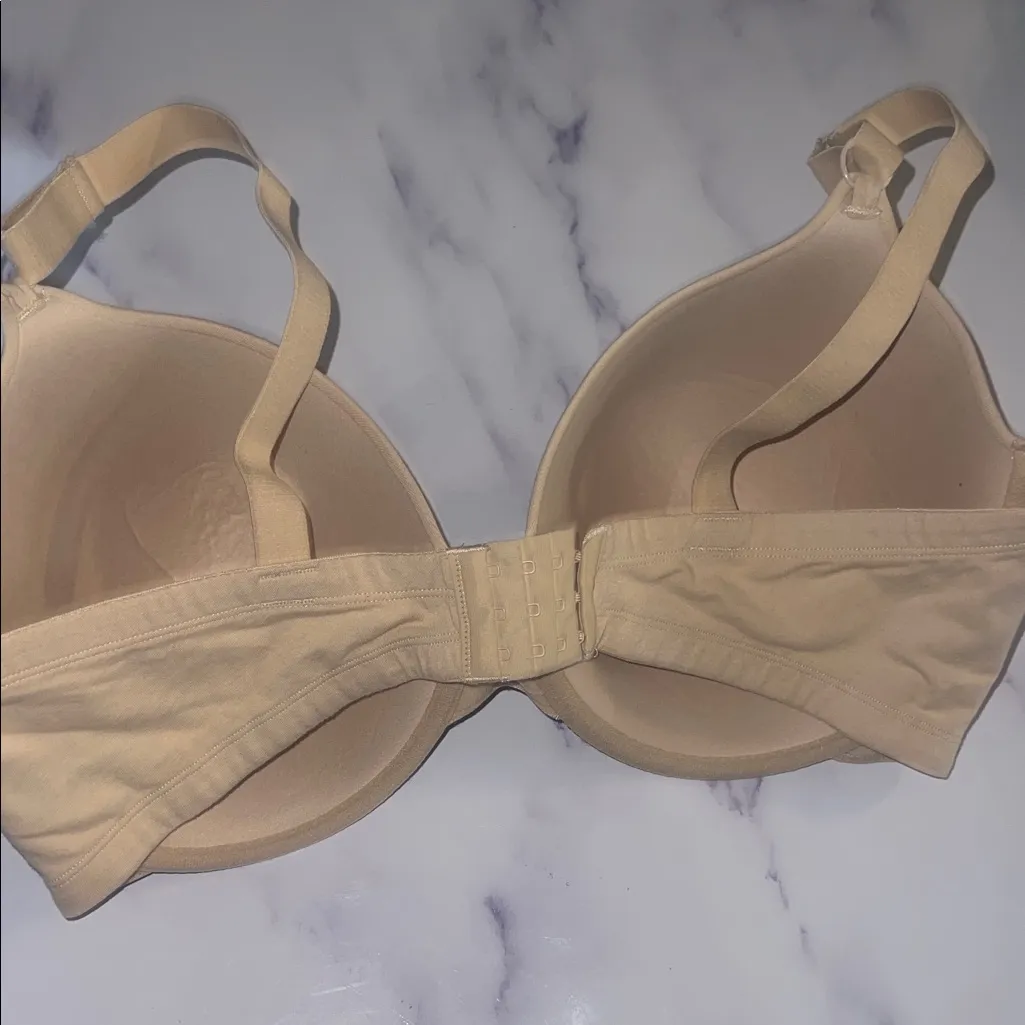 42DD Cotton Fruit of the Loom T-Shirt Bra Style FT797PK Nude - Image 2