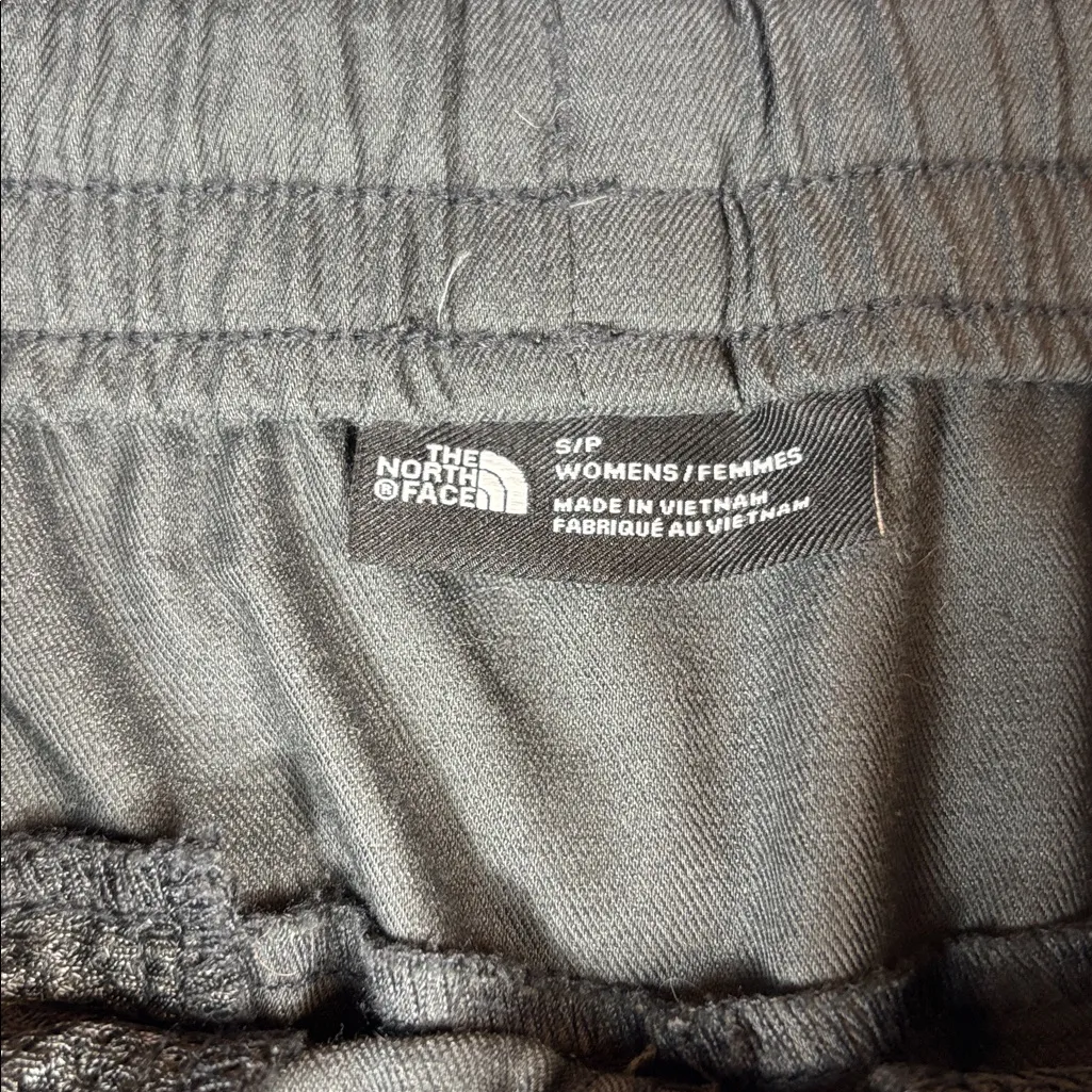 The North Face Charcoal Gray Women's Shorts, Size Small - Image 3