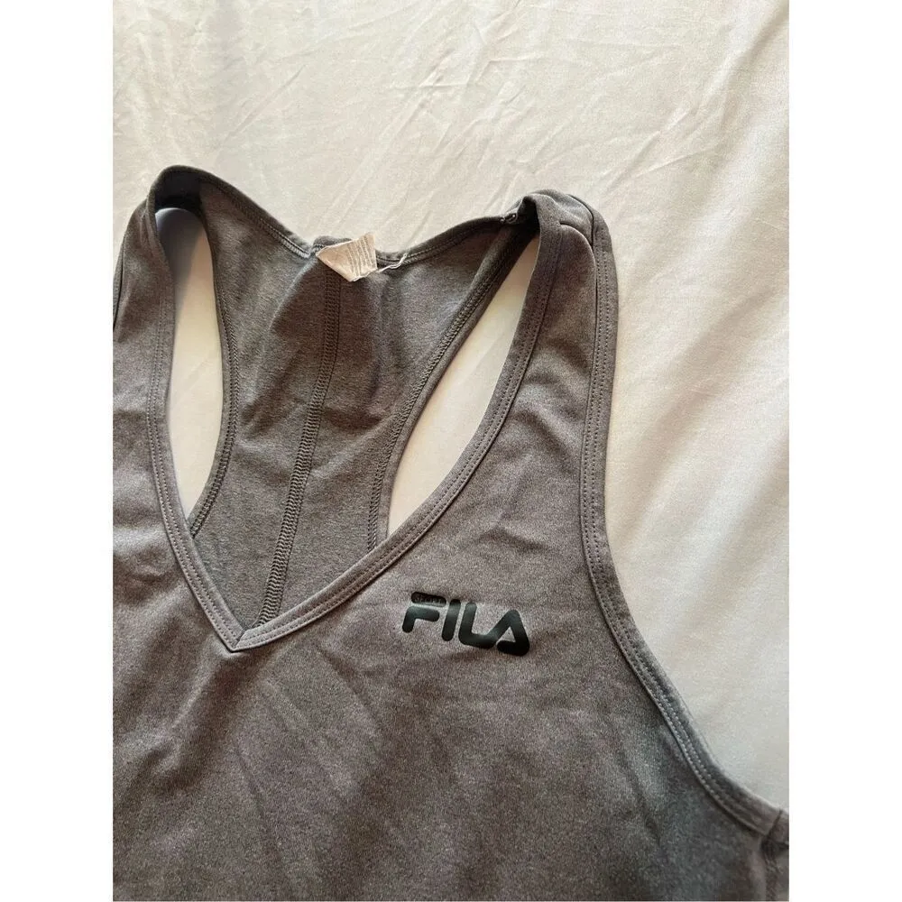 Fila Sport Grey Tank Top Woman’s Size Medium Does Have Some Small Marks - Image 4