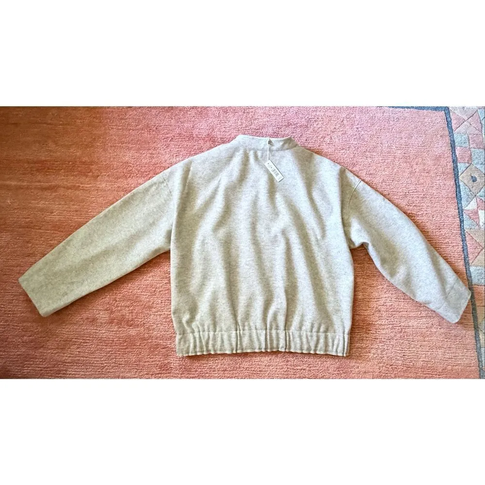 NWT Max Studio Gray Button Front Jacket Women’s Size M Soft Casual Coat - Image 10