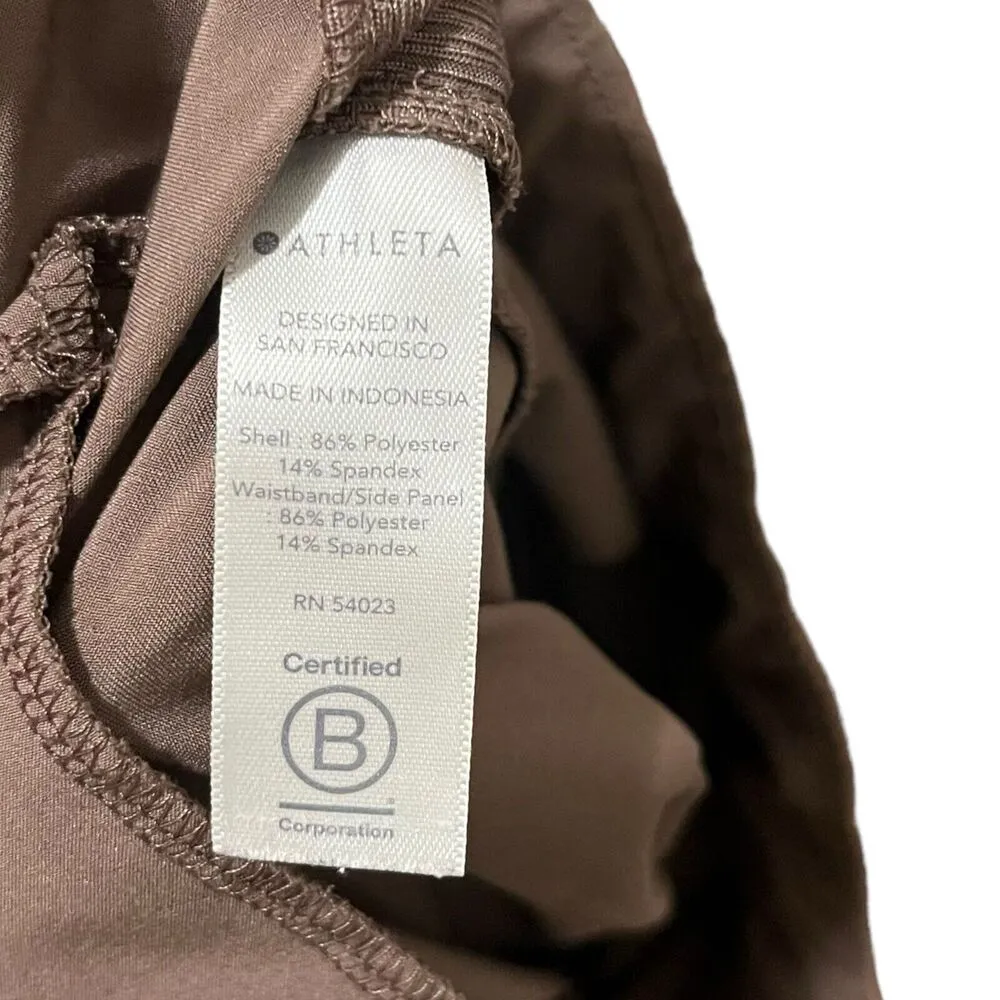 Athleta Brooklyn Ankle Pants City Brown Lounging Cropped 198671 Women’s Size 2 - Image 11