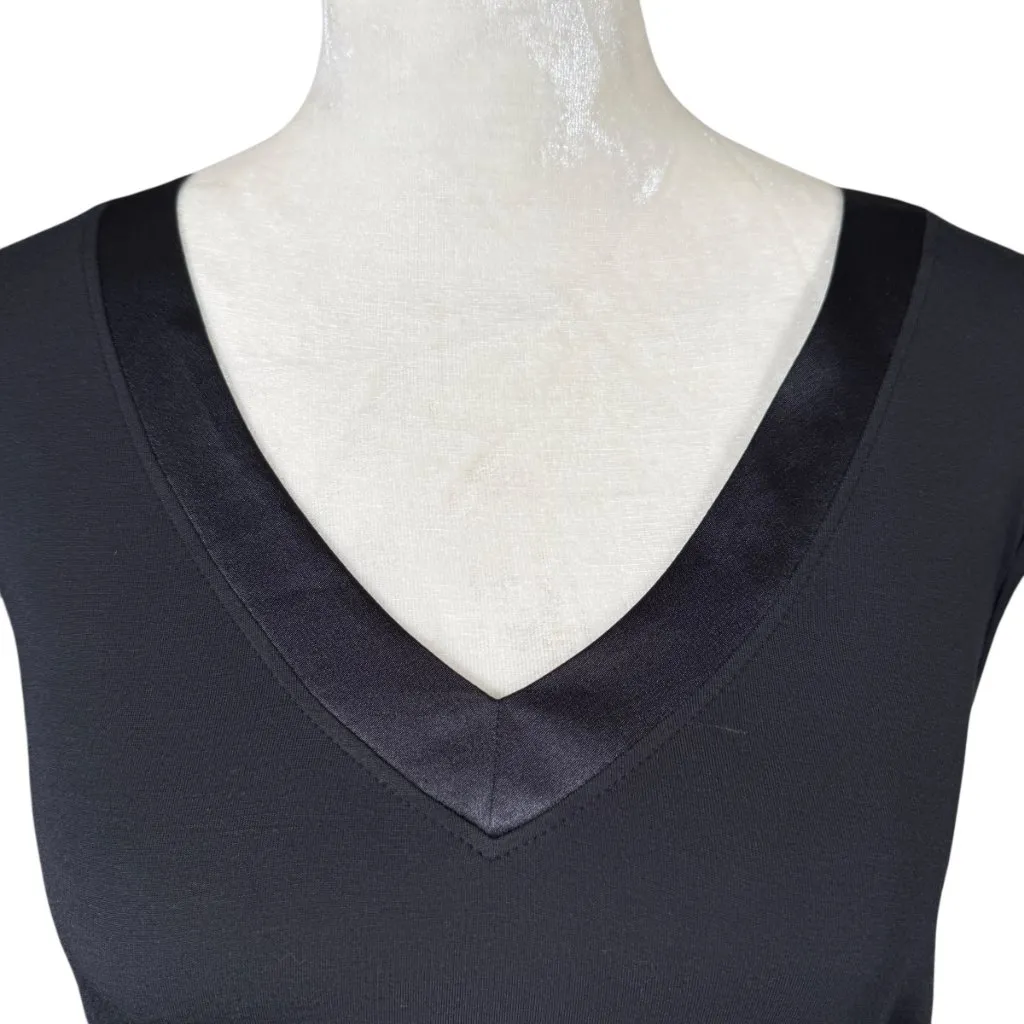 Calvin Klein sleepwear 1 piece black sleeveless v-neck sleepwear top size medium - Image 5