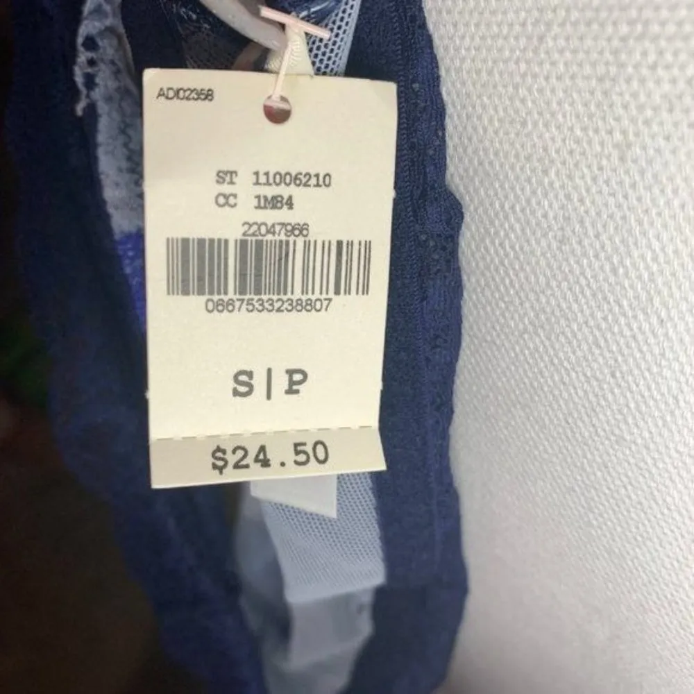 Victoria Secret PInk Blue/Black Ombre Small Lace Bandeau - Image 4