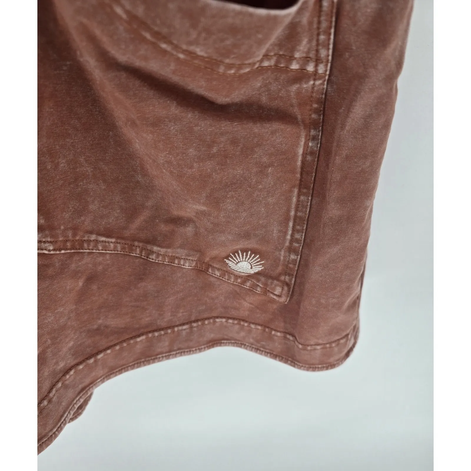 Club‎ Social By JadeLynn Brooke Romper Orange Rust Size XXL Football Sports - Image 3