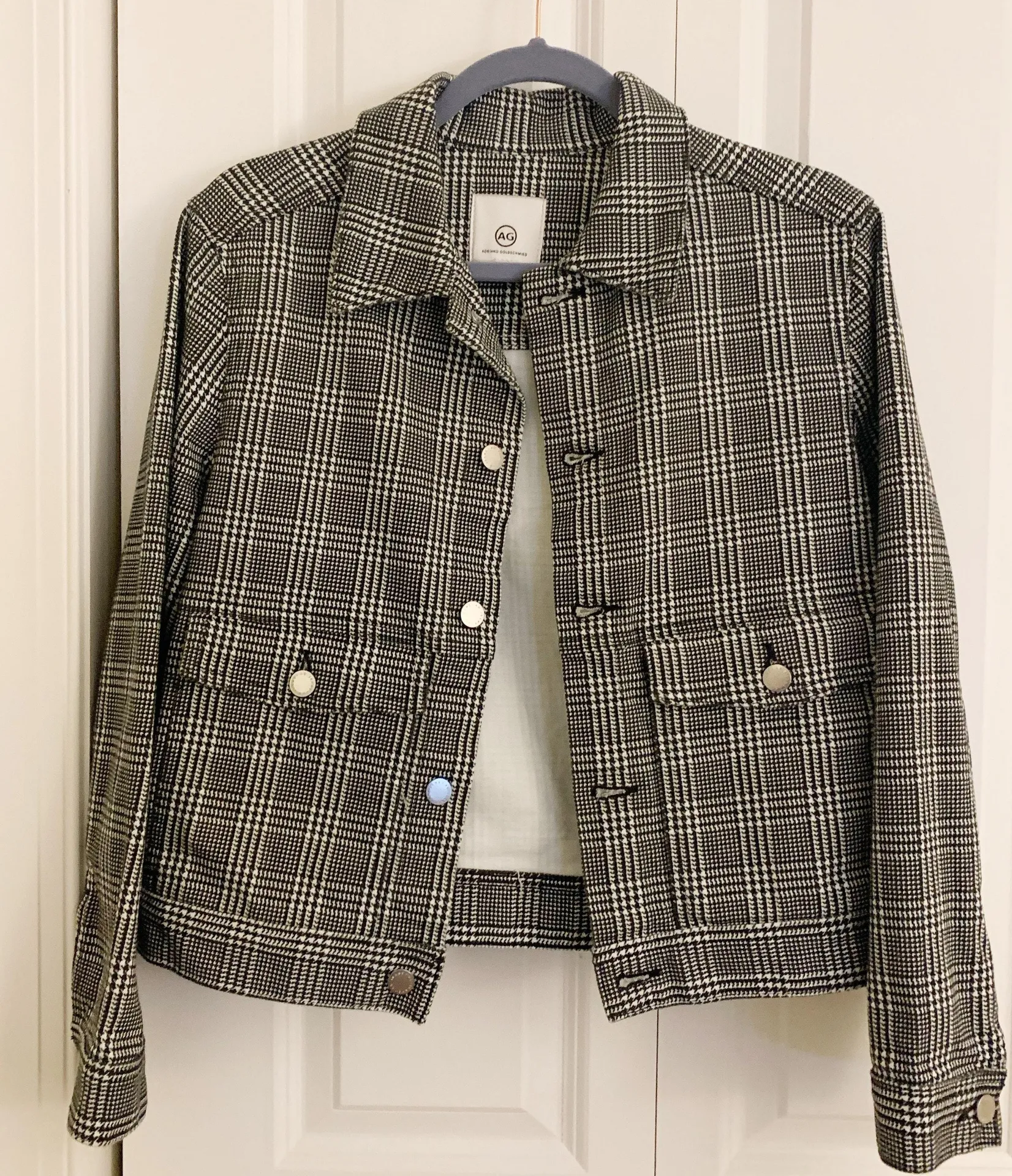 AG Evonne Workwear Plaid Jacket - Image 6