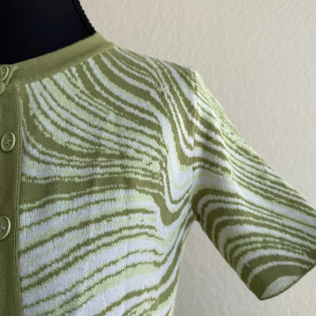 Cider Sweater Knit Crop Top Women’s Medium Fitted Y2K Going Out Clubwear - Image 5