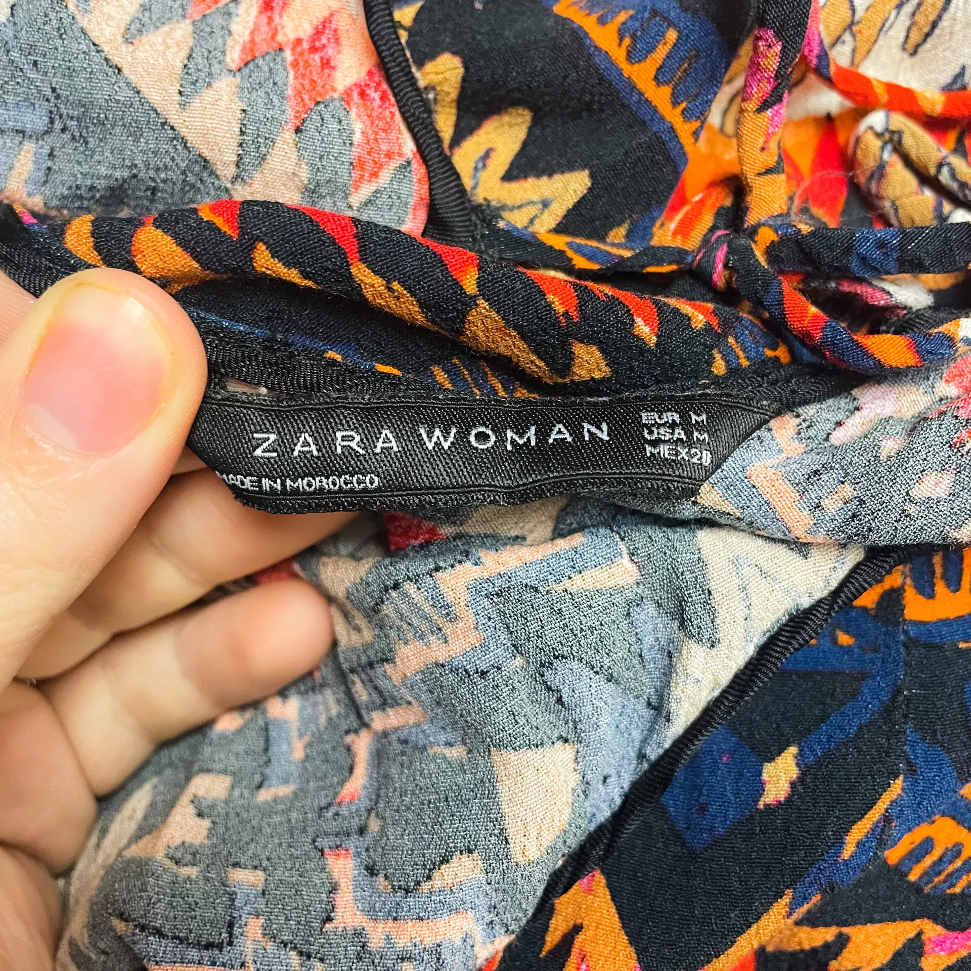 Tribal Print Open Back Slit Maxi Dress - Image 8