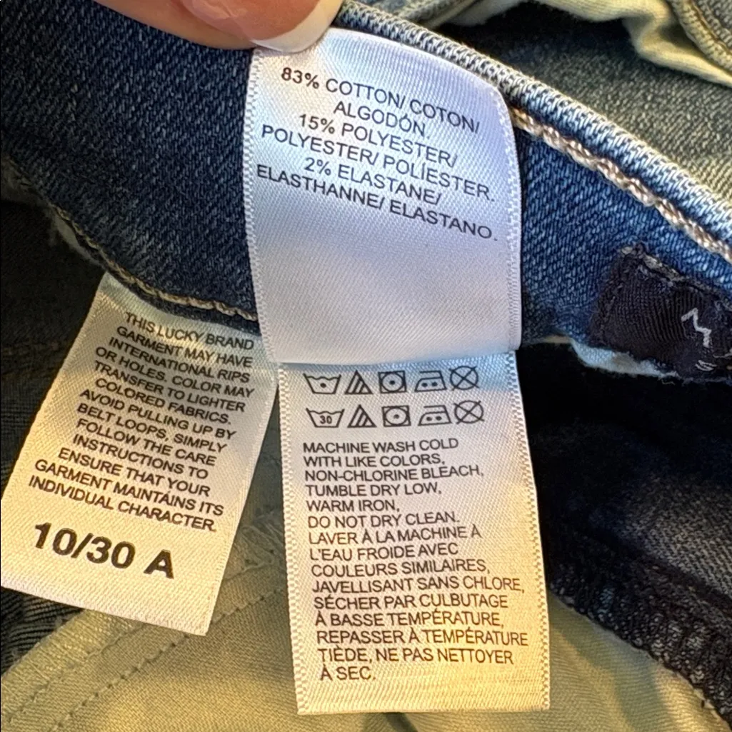 Lucky brand Women’s skinny ankle jeans 10/30 - Image 5