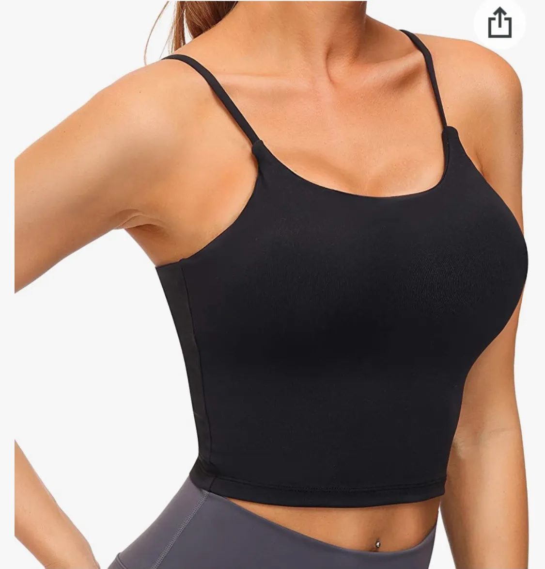 Longline Yoga Tank Top - Image 5