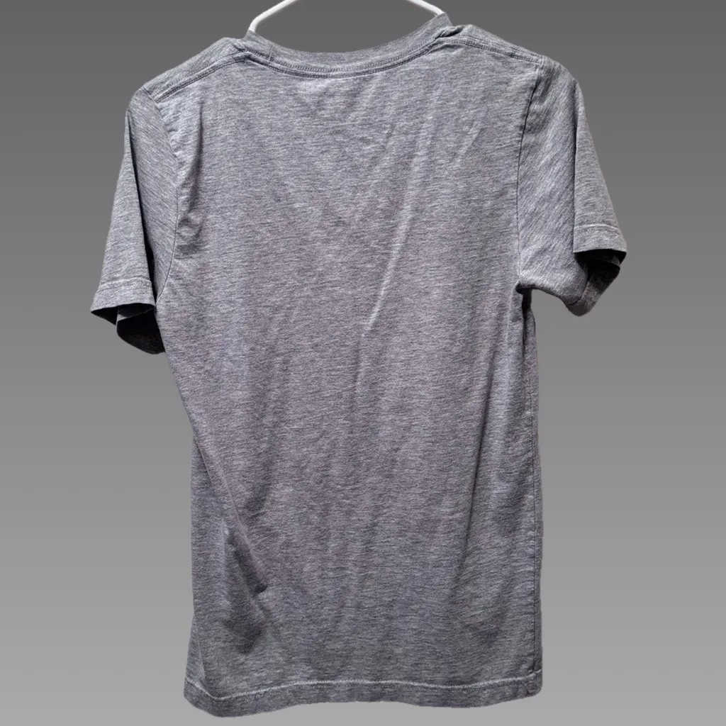 Arkansas Razorbacks “Lord‎ Have Mercy Let’s Sooie” Gray Tee Sz Sm - Image 2