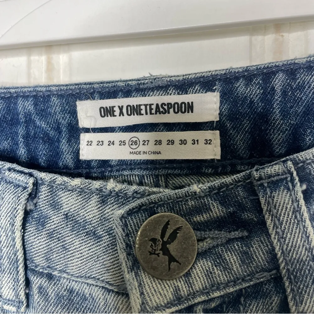 One Teaspoon Awesome Baggies High Waist Straight Leg Jean - Image 4