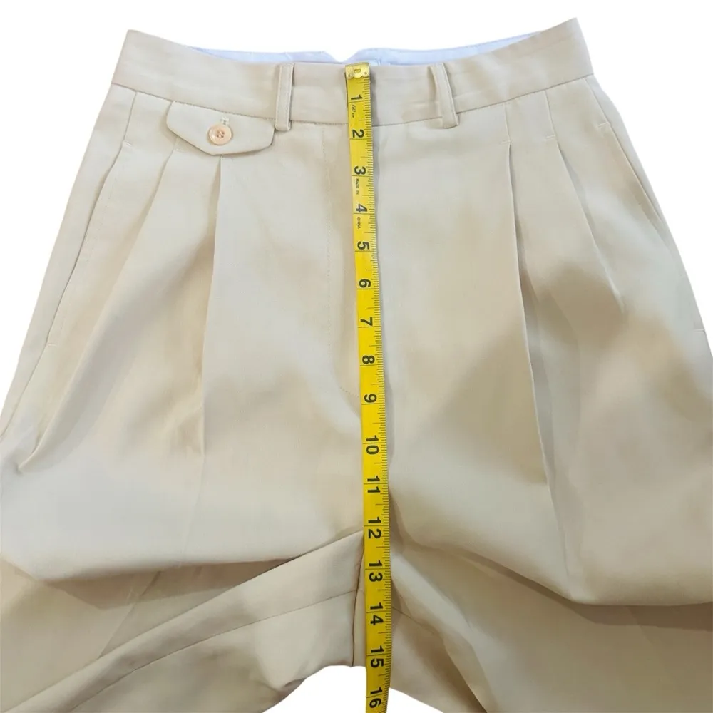 The Frankie Shop Butter Yellow high waisted Pleated Trouser Size XS EUC - Image 8