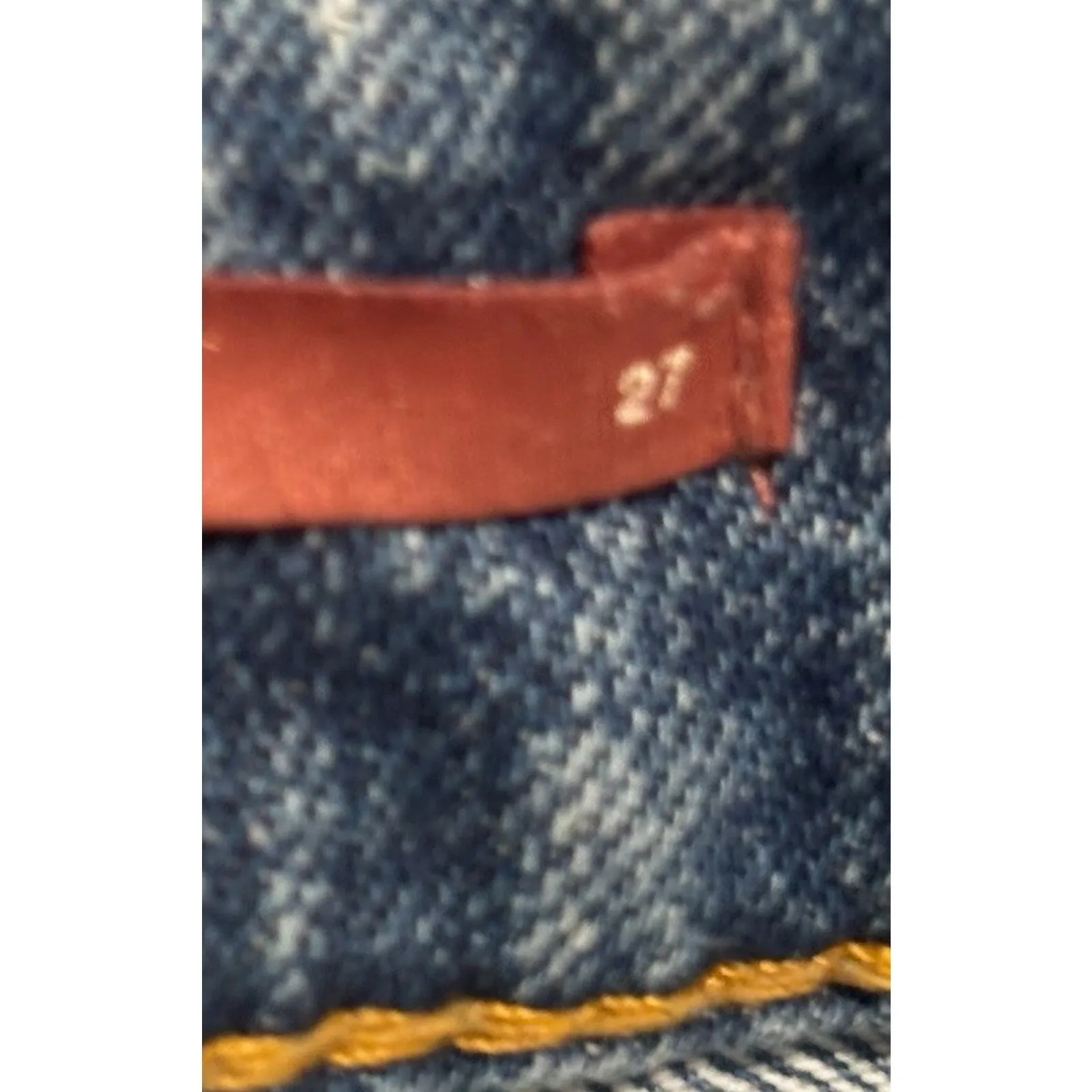 Anthropologie Pilcro the vintage straight Jeans Size 27 - Image 4