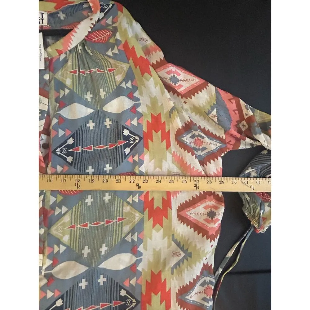 Bucketlist Western Boutique Romper Women Size Large L Long Sleeve - Image 8