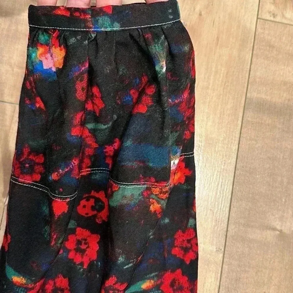 Limited Edition Rachel Comey x Target Floral Print Volume Midi Dress Pockets 2 - Image 9