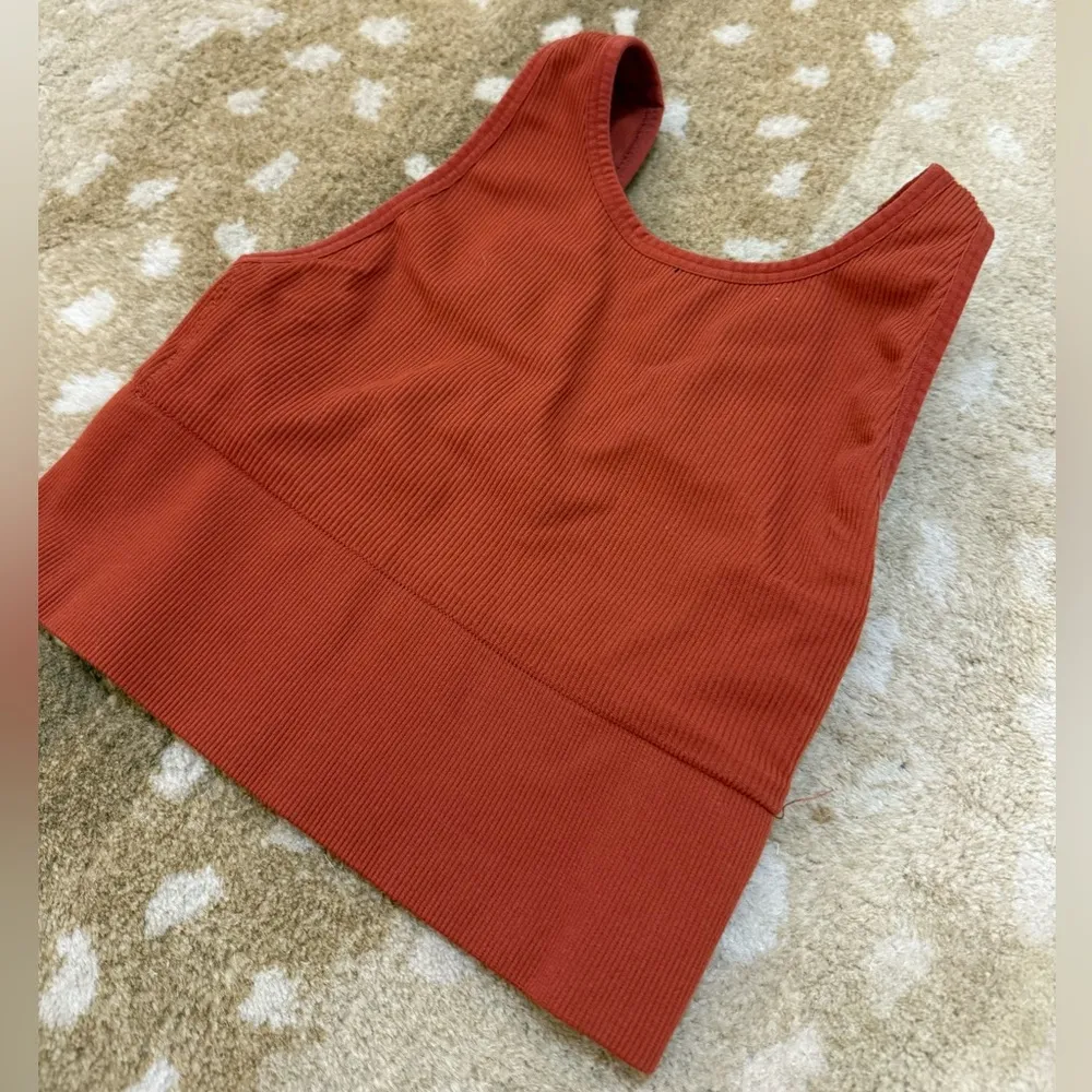 Victoria’s Secret red brown seamless bralette women’s size XS - Image 6