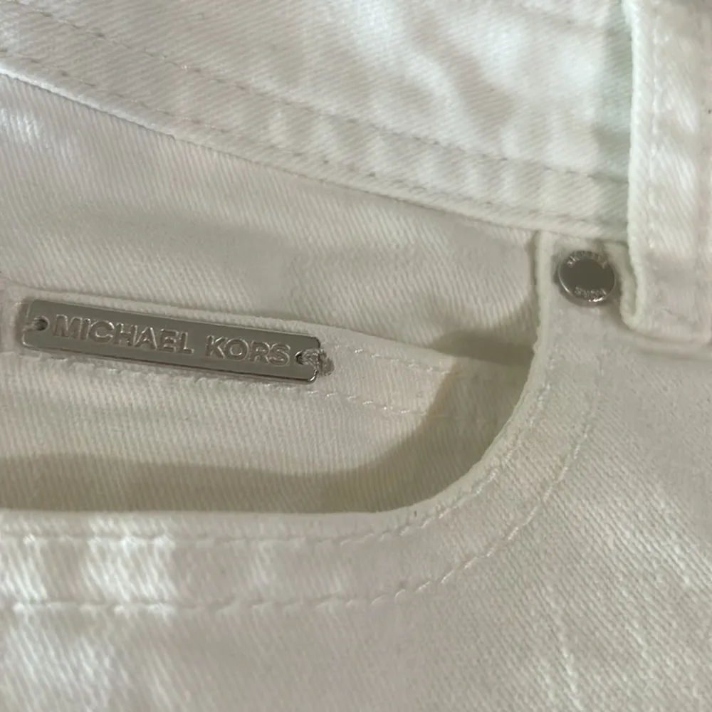 Michael Kors Women's‎ Skinny White Denim Jeans Size 8 - Image 9