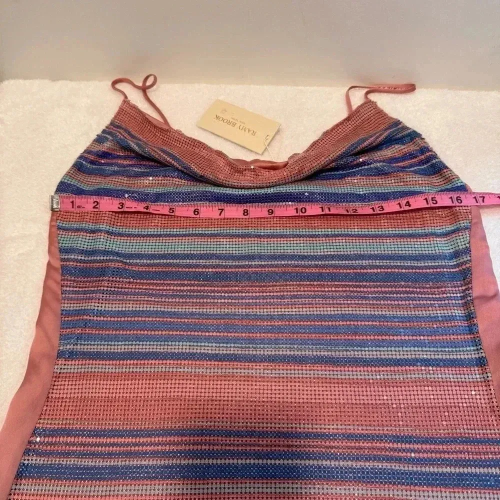 RAMY BROOK Striped Mini Dress size 2 - Image 13