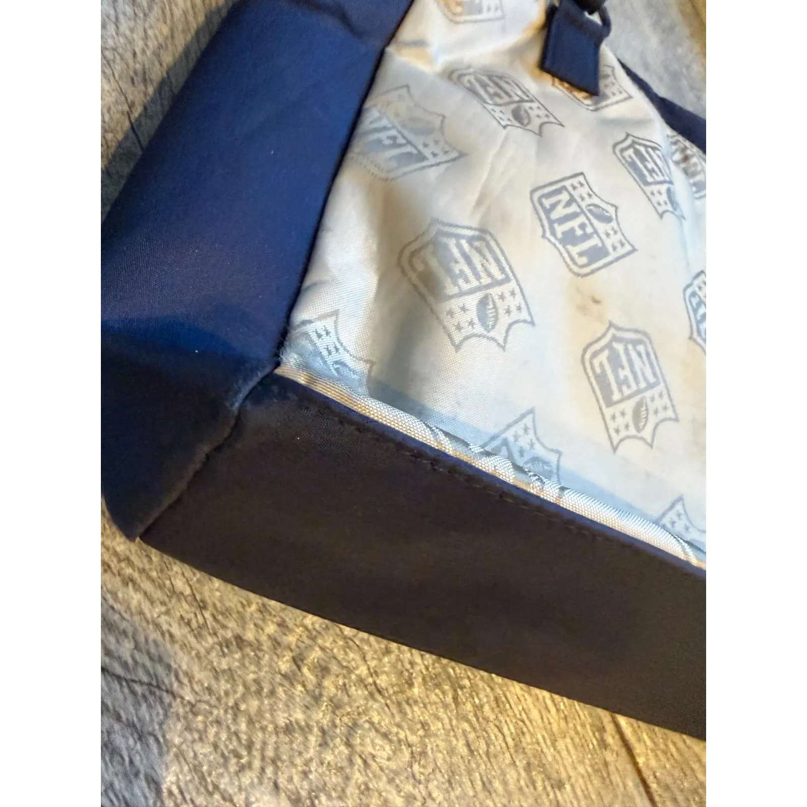 Little Earth Denver Broncos Purse Shoulder Bag NFL Tote Handbag Embroidered ReAd - Image 9