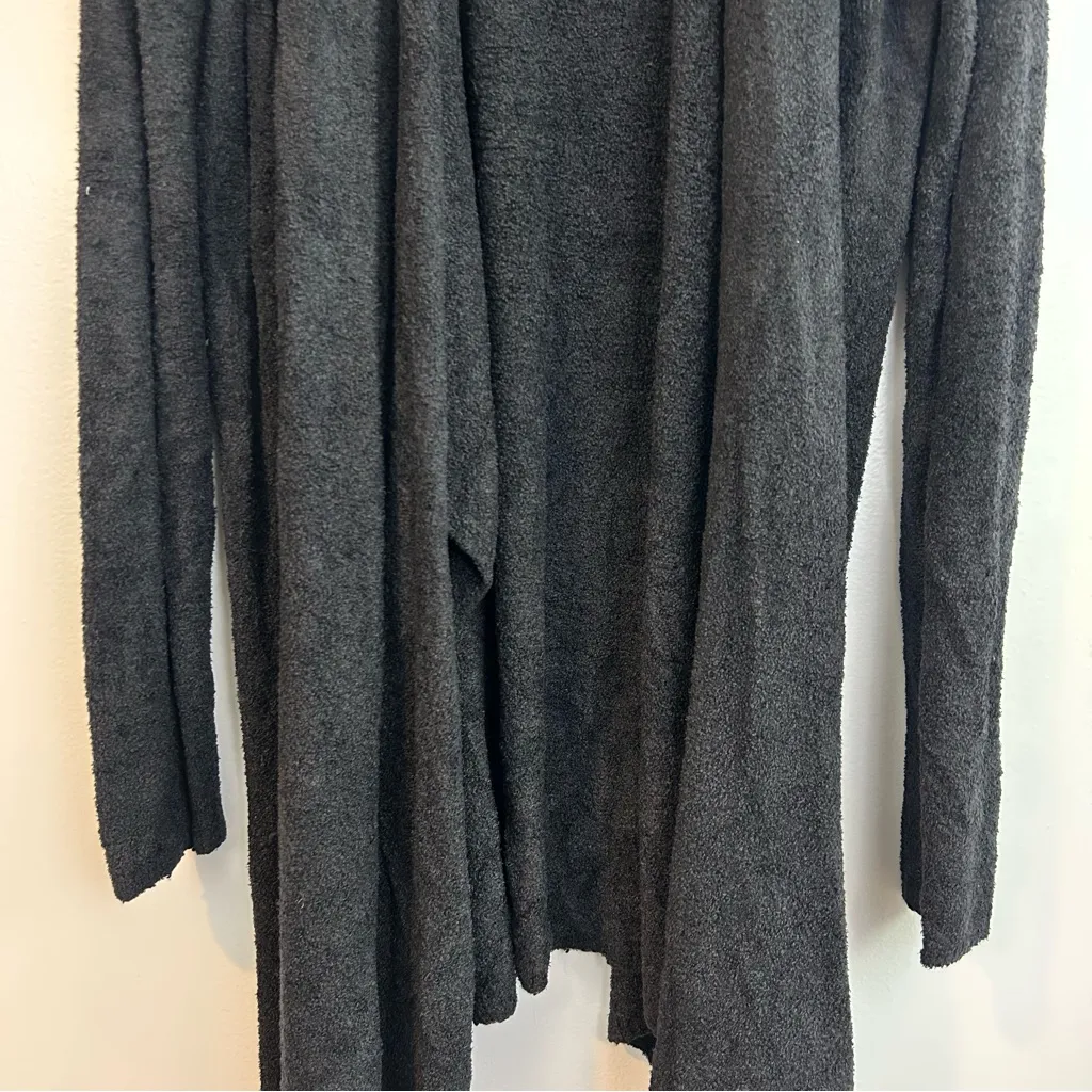 Barefoot Dreams Cozy Chic Lite Island Sweater/Wrap 436 Black Size L/XL - Image 5