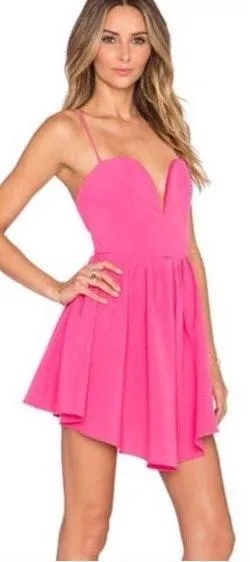 Fuchsia Skater Dress - Image 4