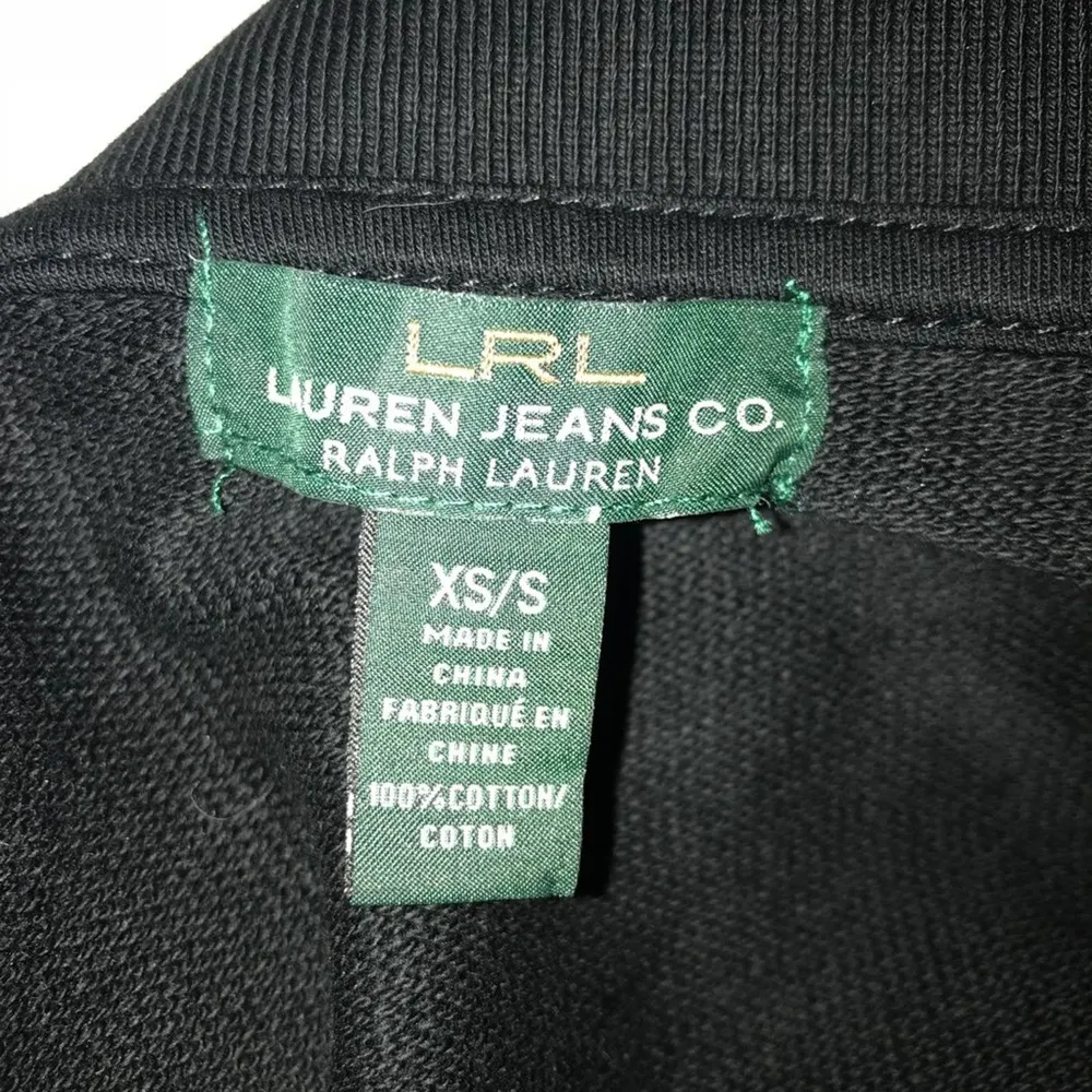 LRL Ralph Lauren black cape style xs/s - Image 3