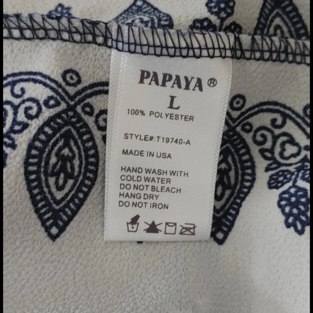 Papaya Blouse White Cropped Off Shoulder Top - Image 5